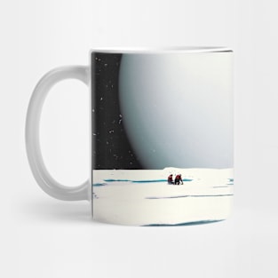 Outer Expeditions - Space Aesthetic Collage, Retro Futurism, Sci Fi Mug